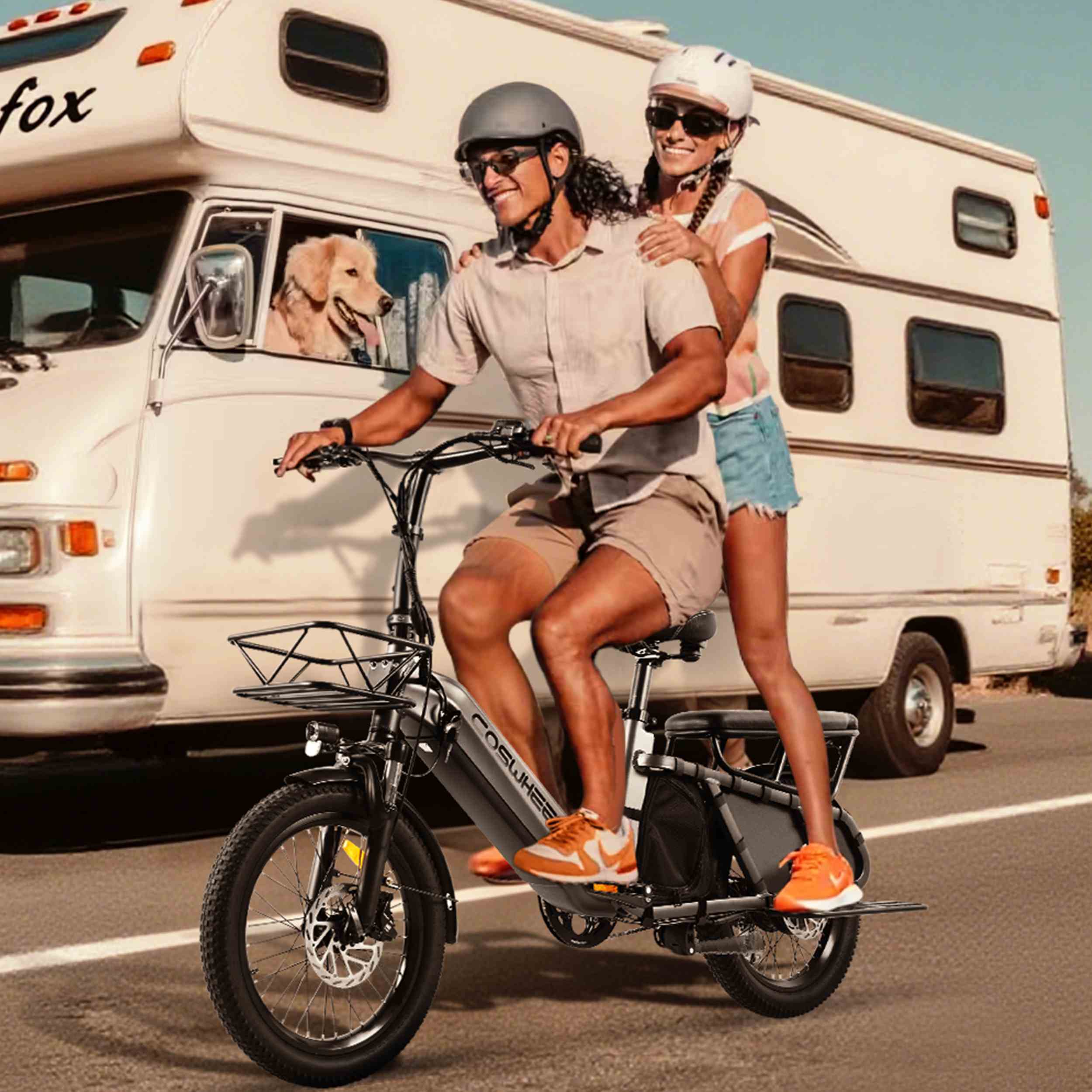 Coswheel HQ20 Electric Cargo Bike🎅🎄🦌🛷