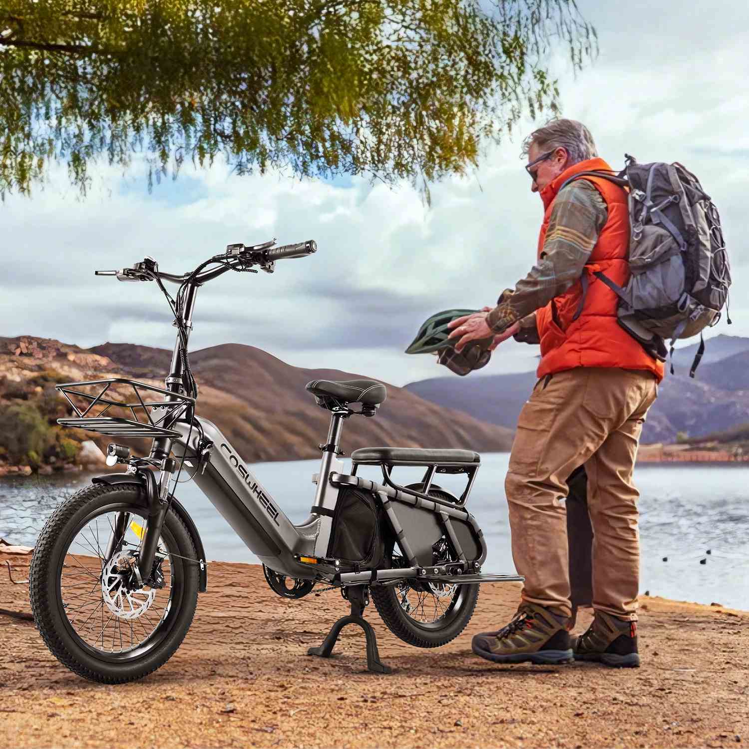 Coswheel HQ20 Electric Cargo Bike🎅🎄🦌🛷