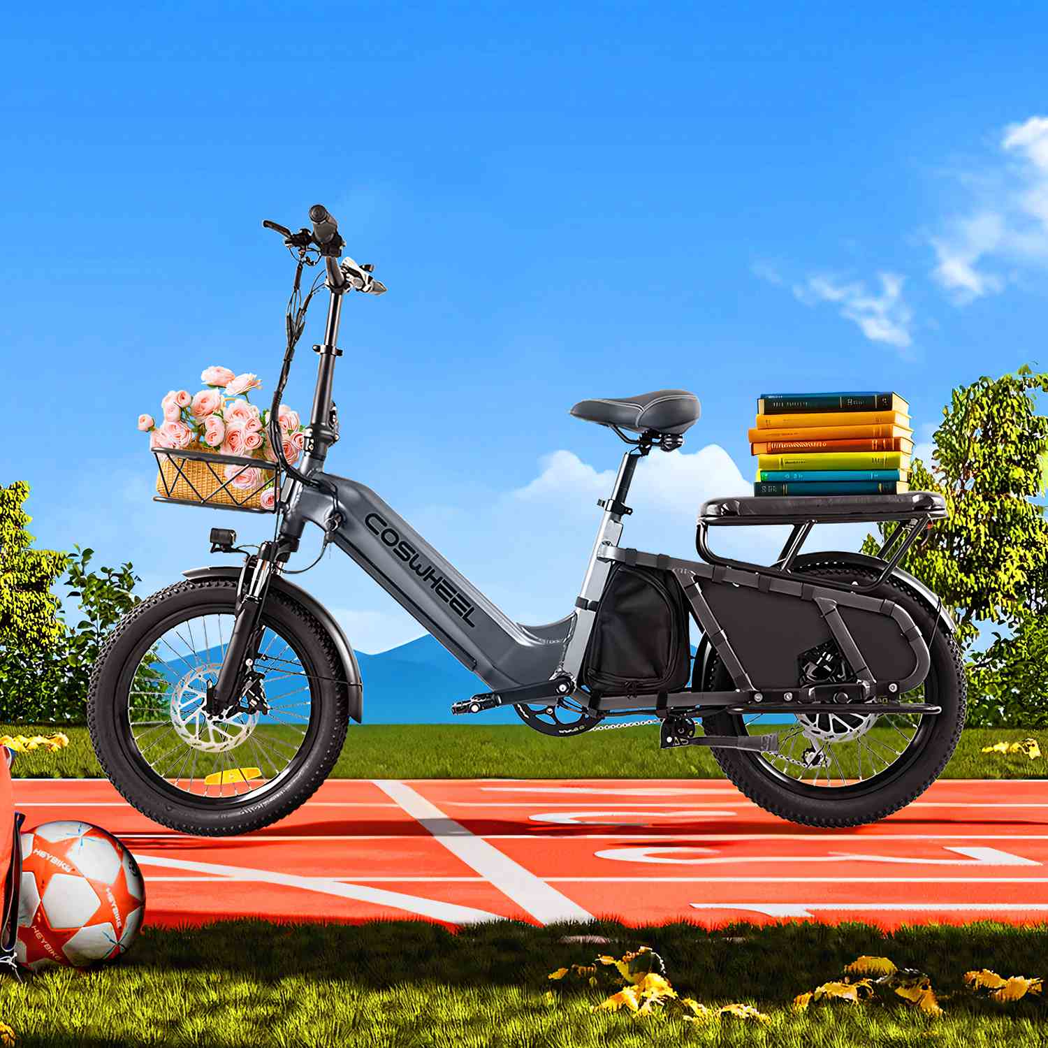 Coswheel HQ20 Electric Cargo Bike🎅🎄🦌🛷