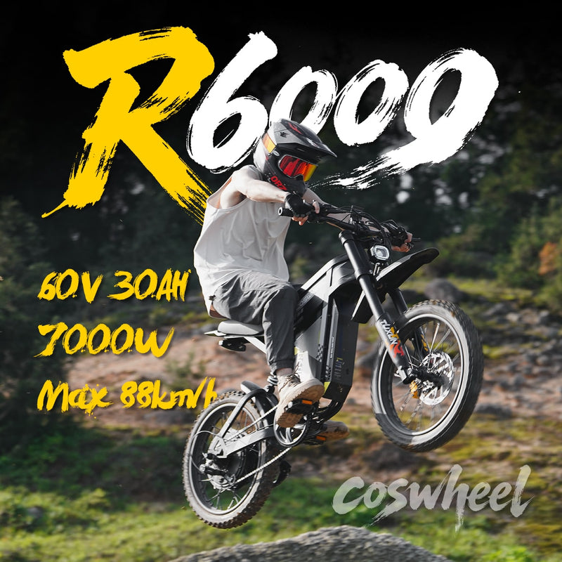 COSWHEEL R6000 Electric Dirt Bike – Ultimate Off-Road Power for Teen ...