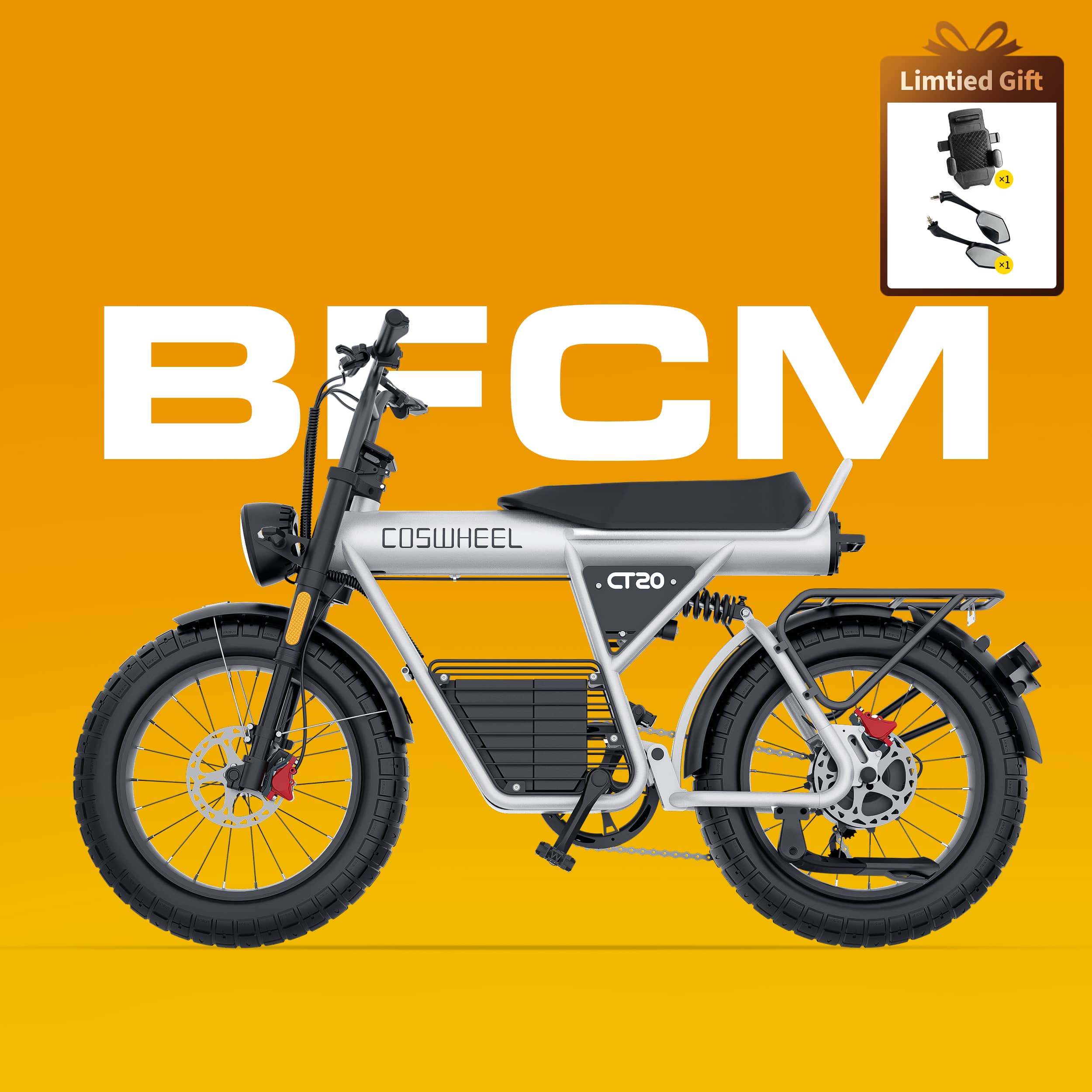 【Lee Moob】COSWHEEL Explore the Best Electric Bike | 0 CO₂, 100% Freedom – Ride Green