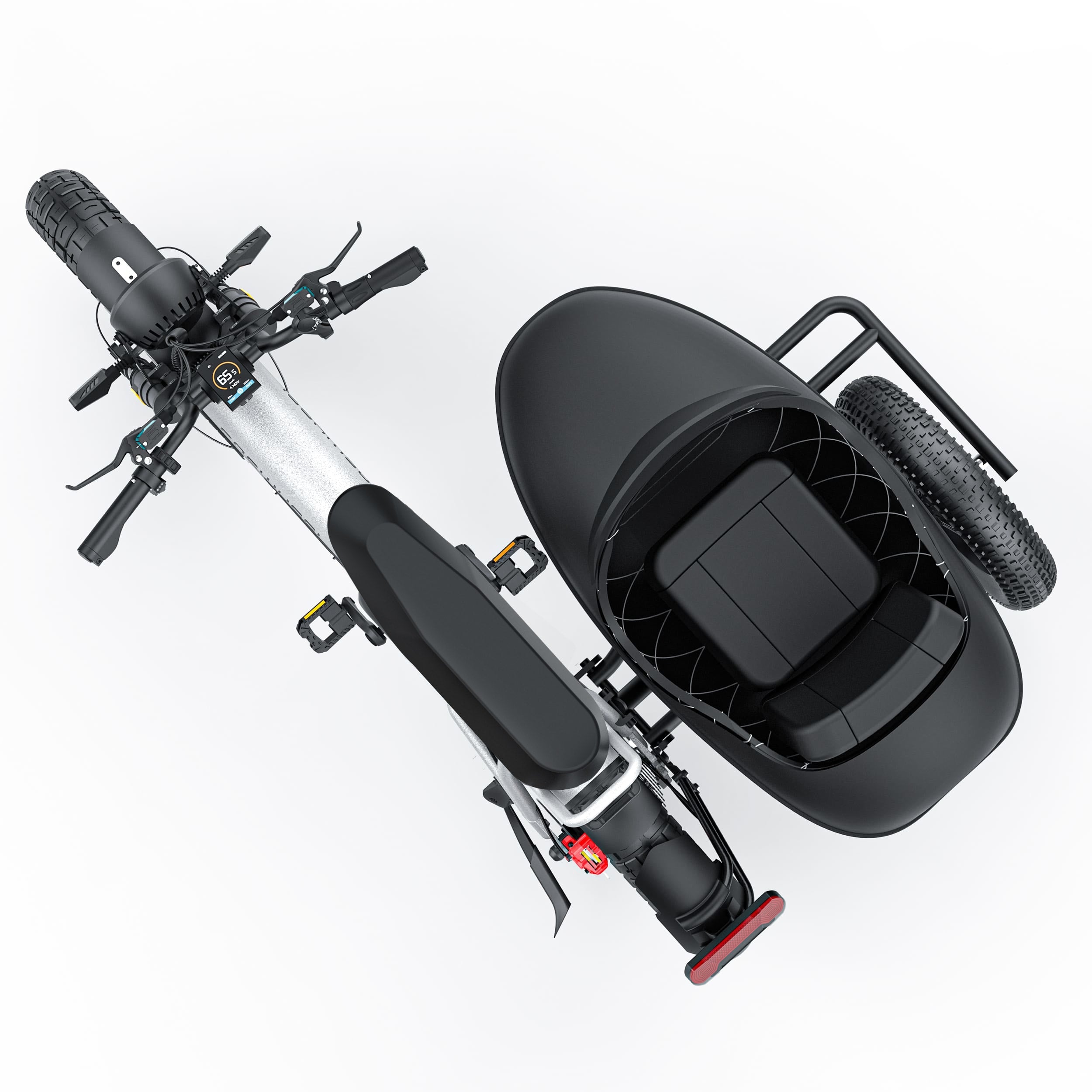 Coswheel CT20S Electric Bike Sidecar