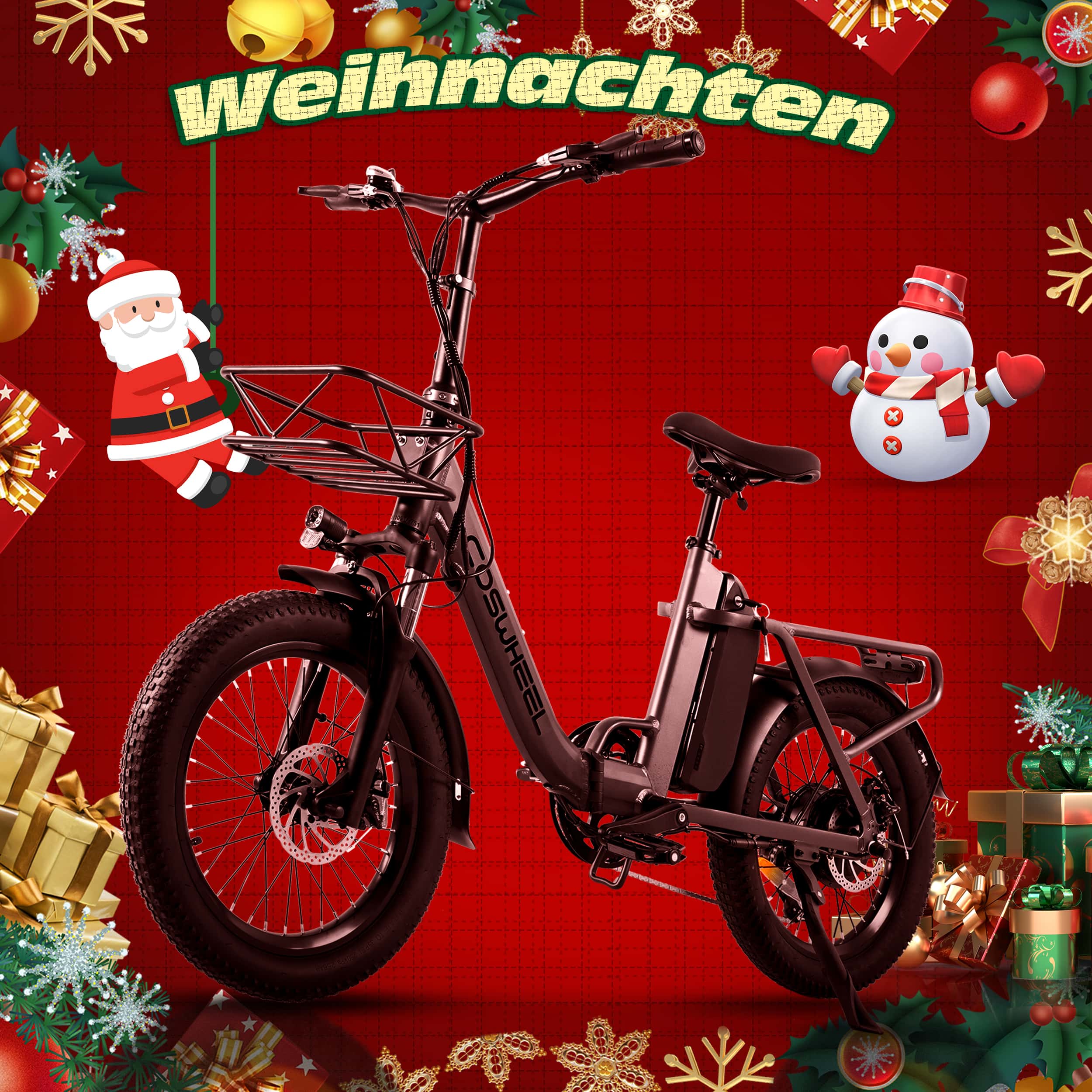 Coswheel Y20L Electric Folding Bike🎅🎄🦌🛷
